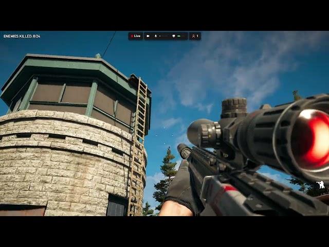 Far Cry 5 Arcade, Fortified Mod Map, 1080p