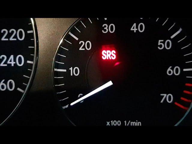 How to REMOVE error SRS Restraint System Defective Mercedes W211 / RESET Restraint System Defect SRS