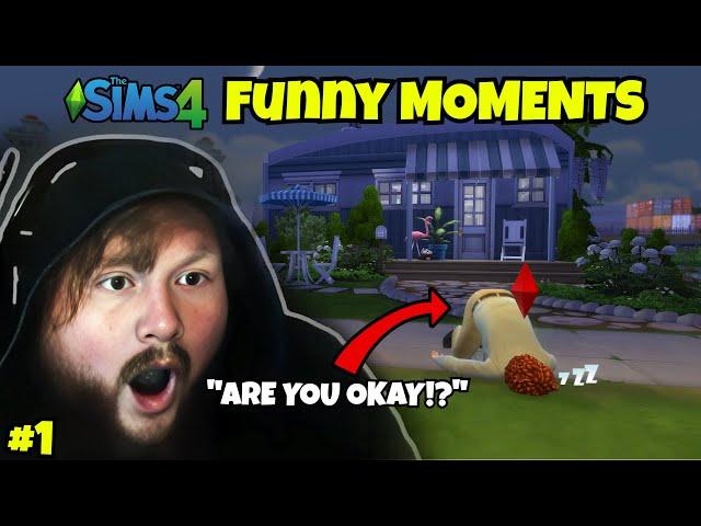 Best of CaseOh Sims 4 (Funny Moments) #1