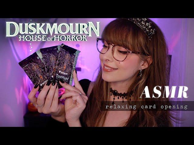 ASMR ️ Magic The Gathering: Dusk Mourn House of Horror  Collector Booster Pack Opening