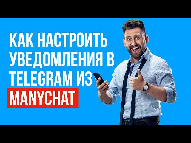 Как настроить уведомления в Telegram из Manychat