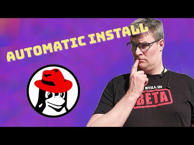 Automatic install of Redhat 9 using Kickstart