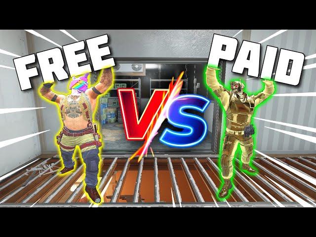 CAN FREE HACKS BEAT PAID CHEATS in SIEGE (Twin Shells)