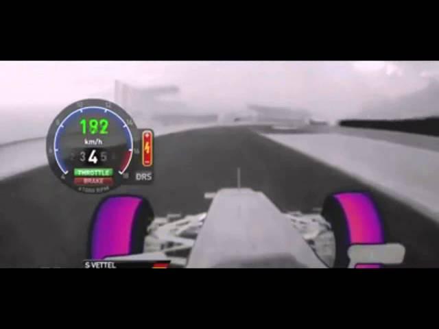 F1 2013 - Vettel Onboard Thermal in Suzuka