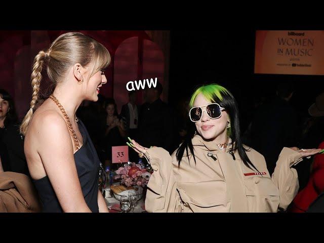 Taylor Swift and Billie Eilish moments