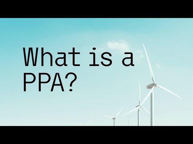 What is a PPA?