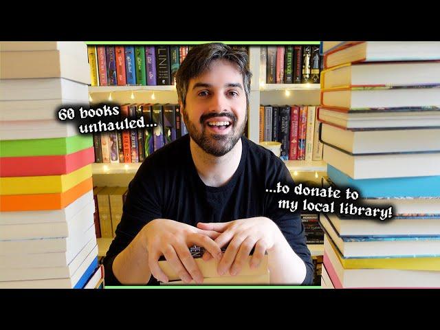 Let’s Unhaul Books and Donate Them to My Local Library 