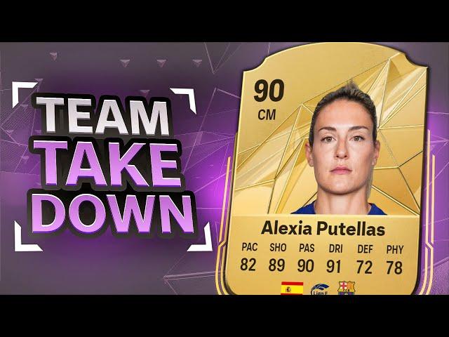 FC25 Alexia Putellas Team Takedown!!!