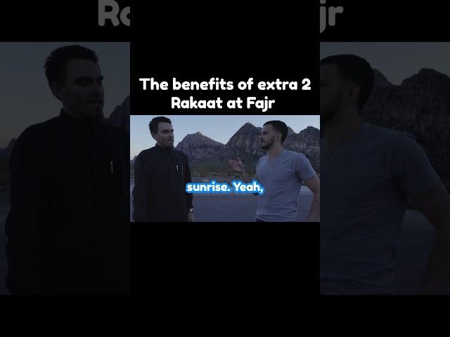 Sonny Faz learns benefit of 2 extra rakaat of Fajr Salah