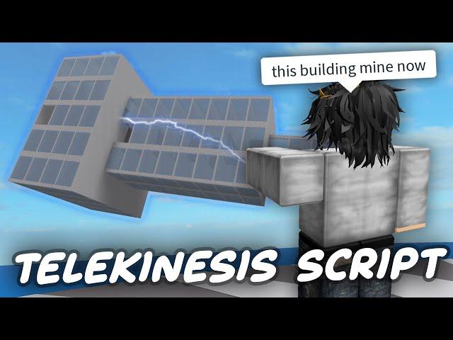 ROBLOX FE Telekinesis Script - ROBLOX EXPLOITING