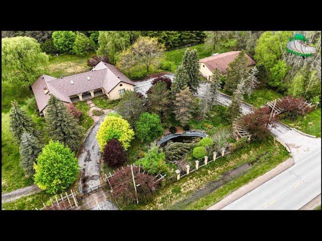 Absolutely Stunning Estate With Ranch Style Mansion ABANDONED And Untouched But Sinking In A Swamp!!