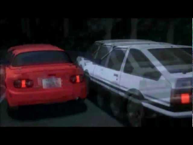 Initial D - AE86 vs MX-5