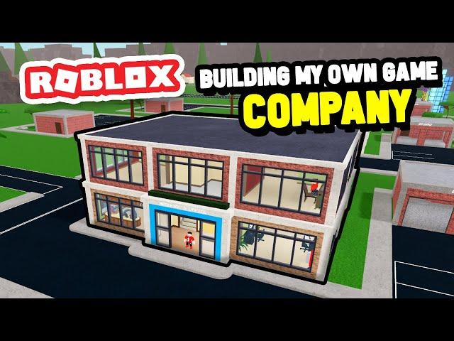 Building My Own GAME COMPANY in Roblox Game Dev Life