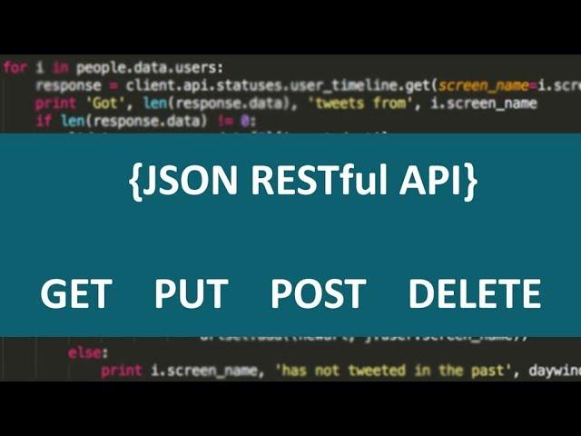 How To Create JSON REST API IN PHP - Part 2