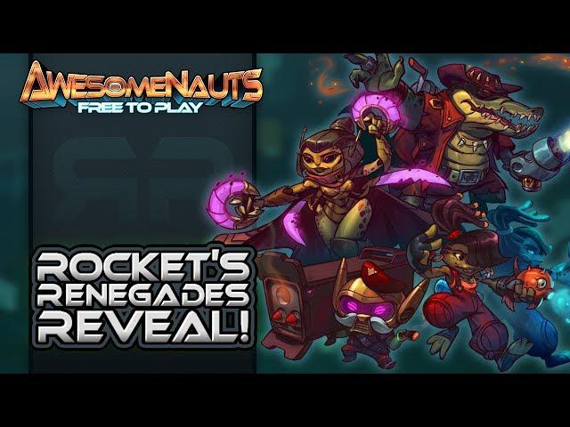 Awesomenauts - Rocket's Renegades Reveal Trailer