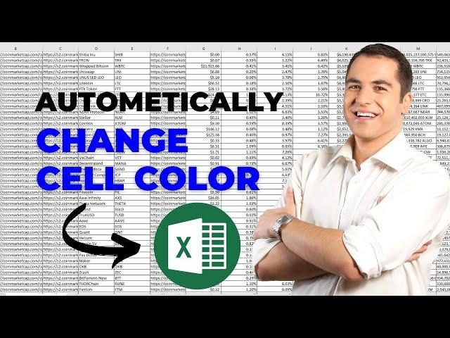 Automatically Change CELL COLOR in Microsoft Excel