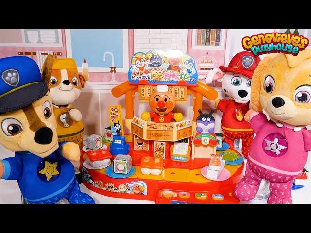 Best Toy Learning Videos for Kids - Paw Patrol Eat Sushi!