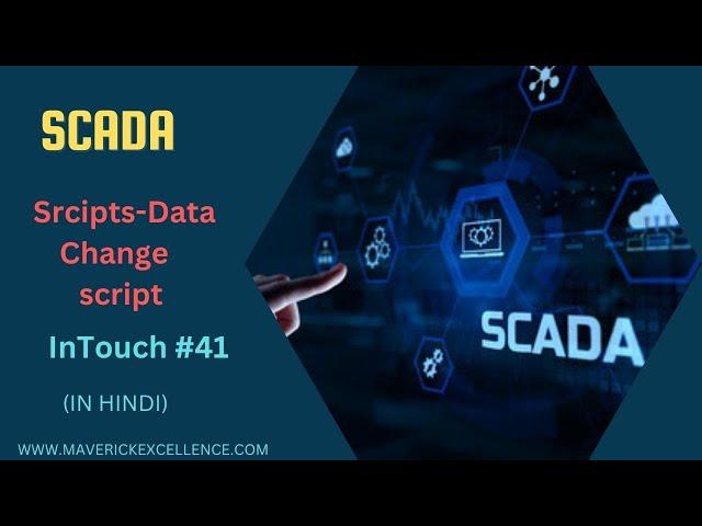 InTouch SCADA Tutorials 41- What is Data Change script ? | How to use Data Change Script in SCADA