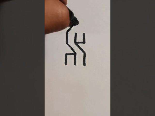 How to draw dollars step by step, tutorial. #Shorts