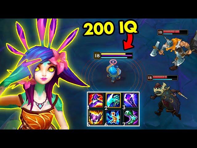 200 IQ NEEKO PLAYS - Best of Reworked Neeko Montage - League of Legends