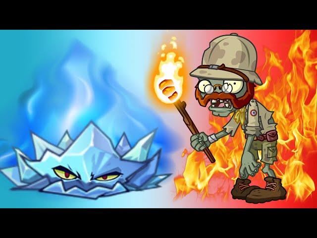 Ледяные колючки тушат зомби. РАСТЕНИЯ против ЗОМБИ 2 или PLANTS vs ZOMBIES 2. Серия 203