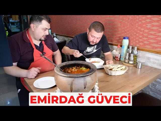 BELÇİKA'DA TAŞ FIRINDA EMİRDAĞ GÜVECİ YAPTIK