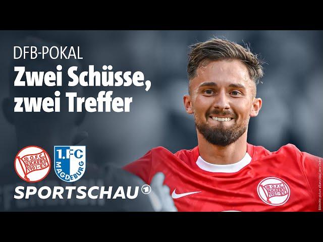 Kickers Offenbach – 1. FC Magdeburg Highlights DFB-Pokal | Sportschau Fußball