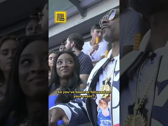 Snoop Dogg made sure Simone Biles had the full experience at Paris Olympics 