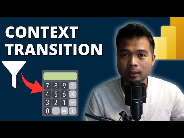 CONTEXT TRANSITION EXPLAINED // Understand Context Transition the Easy Way with EXAMPLES // Power BI