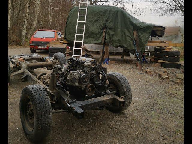 Disco 1 teardown - Discovery 300tdi chassis swap part 2