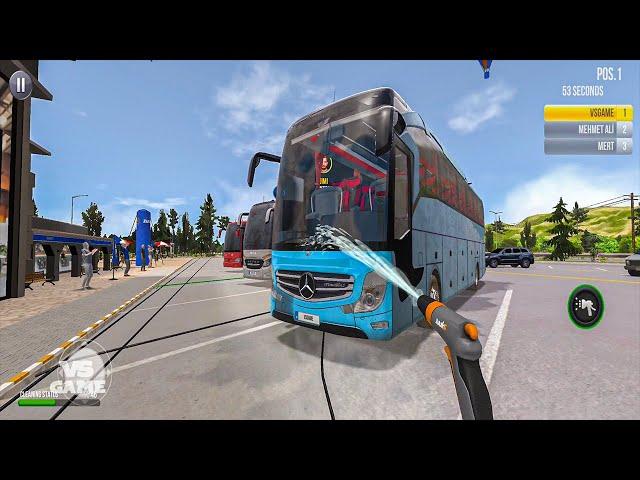 Best Bus Washing Service - Bus Simulator Ultimate UPDATE Gameplay