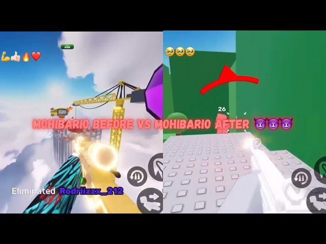 MOHIBARIO BEFORE VS MOHIBARIO AFTER