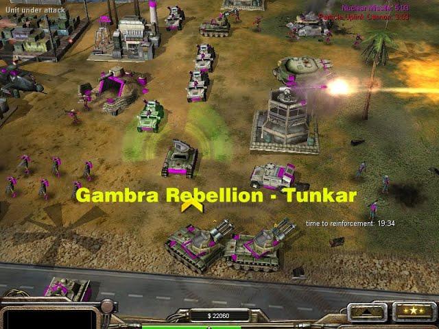 General Zero Hour NProject Custom Mission: Gambra Rebellion -Tunkar