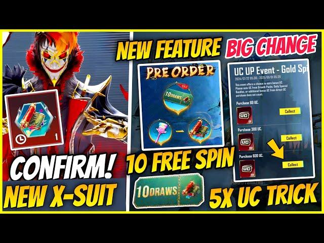 Biggest Update | New X-Suit CONFIRMED | New Free UC Trick | 3.6 update GLOBAL GEM CONVERSION