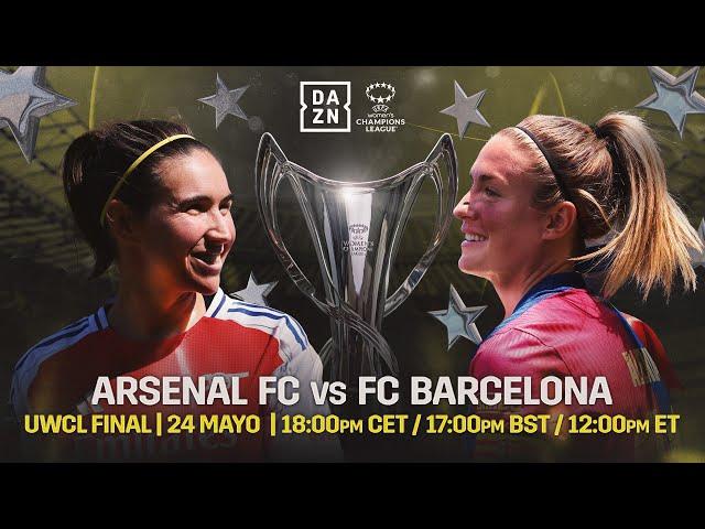 Arsenal vs. Barcelona | Partido Entero de la Final de la UEFA Women’s Champions League 2025