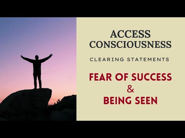 BECOME SUCCESSFUL! Access Consciousness Clearing Statements