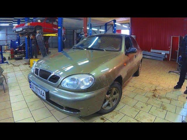 Daewoo Lanos установка сигнализации