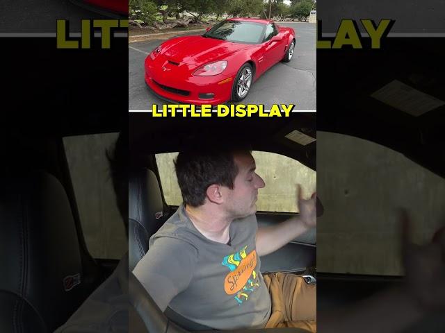 Chevy Corvette C6 Z06 Custom Screen Quirks! #shorts