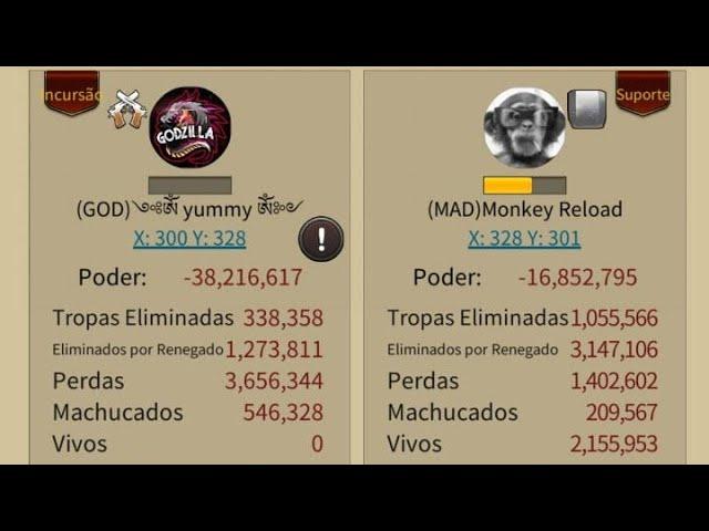 Guerra Interestadual | Yummy X Monkey Reload | GOD X MAD | Reports