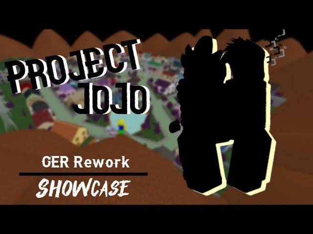 [Project Jojo/PJJ] GER Rework Showcase | PJJ - ROBLOX