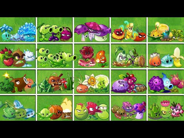 PVZ 2 - Random 20 Teams Plants - Which Team Will Win? - PVZ 2 Team Plant vs Team Plant