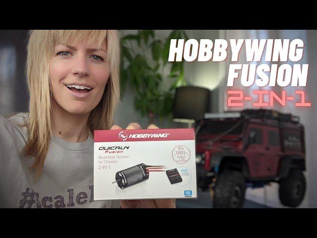 My TRX-4 Gets a SICK motor/ESC upgrade! Hobbywing Fusion 2-in-1 Install, Run & Review