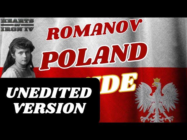 Romanov Poland Guide: The Secret Path To Success! (UNEDITED VERSION) | HOI4 Unedited Videos