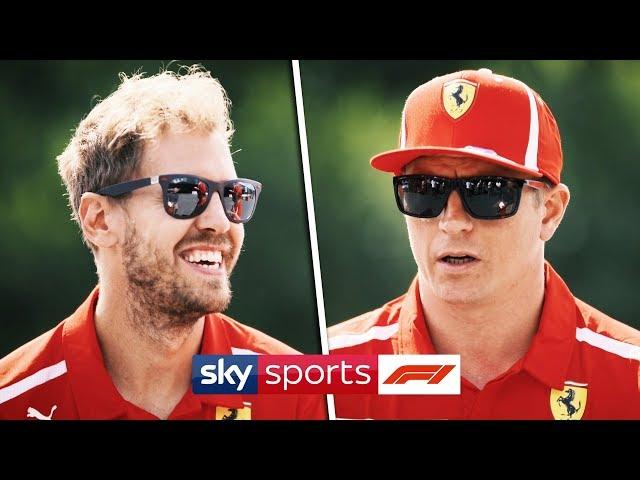 EXCLUSIVE: Kimi Raikkonen & Sebastian Vettel Interview | "We respect each other!"