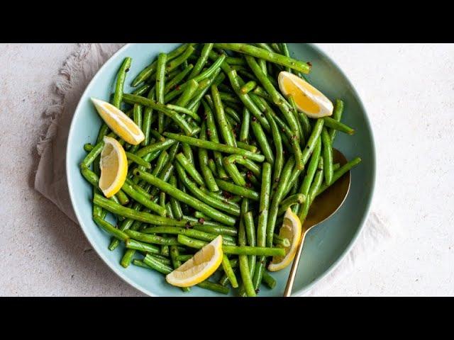 Lemon Garlic Green Beans Recipe