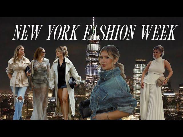 week in my life (1 hr long) new york fashion week