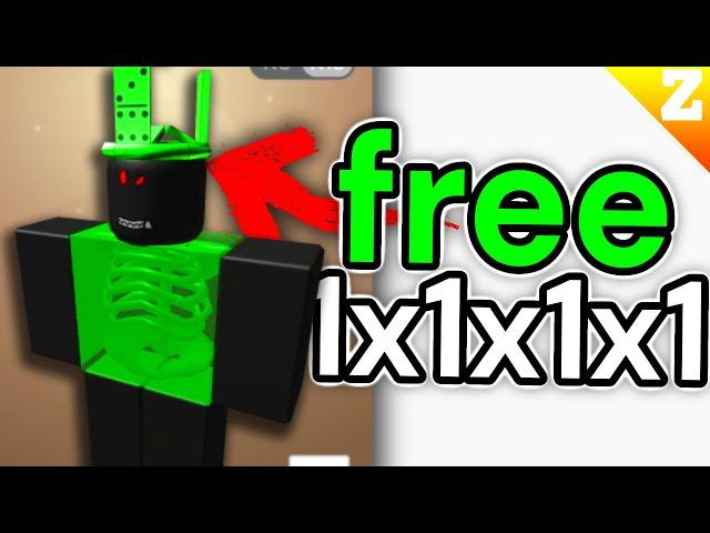 How To Become 1X1X1X1 in Roblox For FREE!