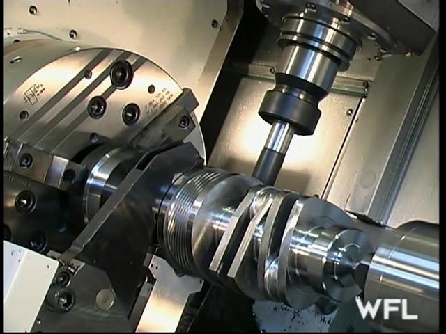 WFL M60 MillTurn Complete Crankshaft Machining - MARTECH Machinery, NJ - USA