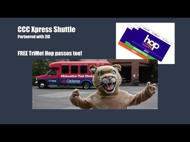 Clackamas Community College Xpress Shuttle