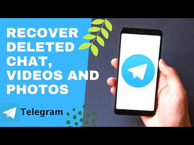 How To Recover Deleted Telegram Chat, Pictures and Videos || How To Recover Delete Data On Telegram